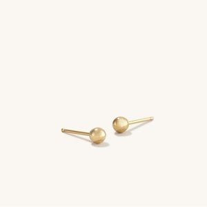 Mejuri Sphere Studs 14k Solid Gold